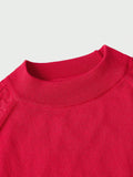 Manfinity Men Solid Raglan Sleeve Sweater