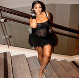 Feather Dress PRE-ORDER TODAY