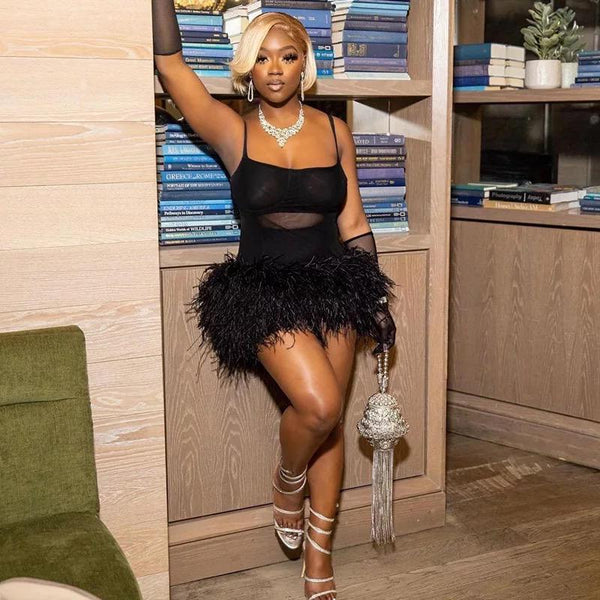 Feather Dress PRE-ORDER TODAY